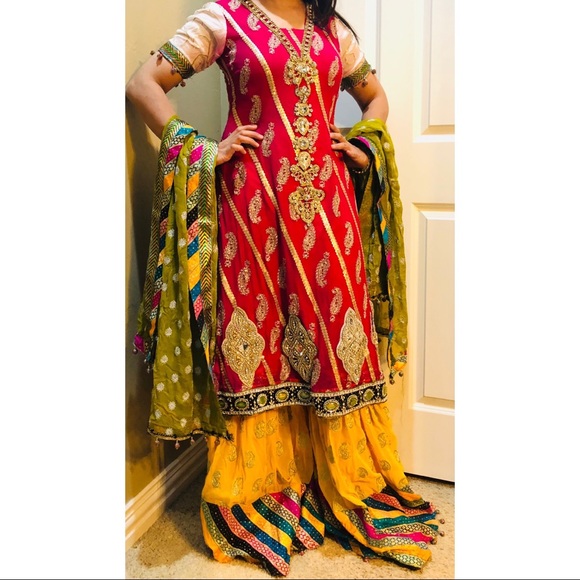Dresses & Skirts - Pakistani Indian dress with gharara